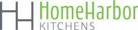 Home Harbor Kitchen logo featuring modern design and branding for custom kitchen solutions.