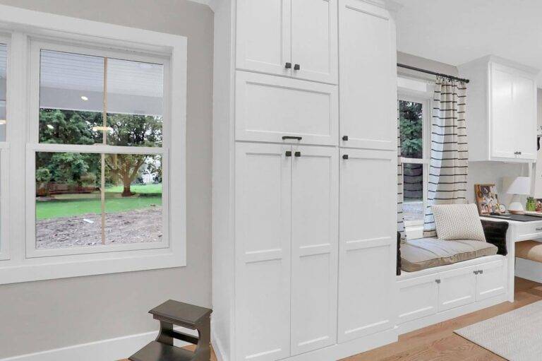 Pantry microwave cabinet